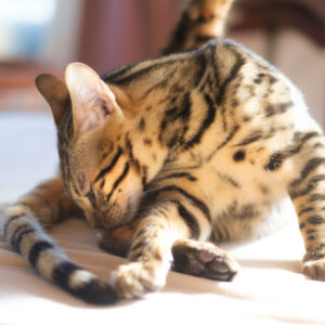 猫が股やお尻を舐めても大丈夫？舐める理由と考えられる病気についても解説